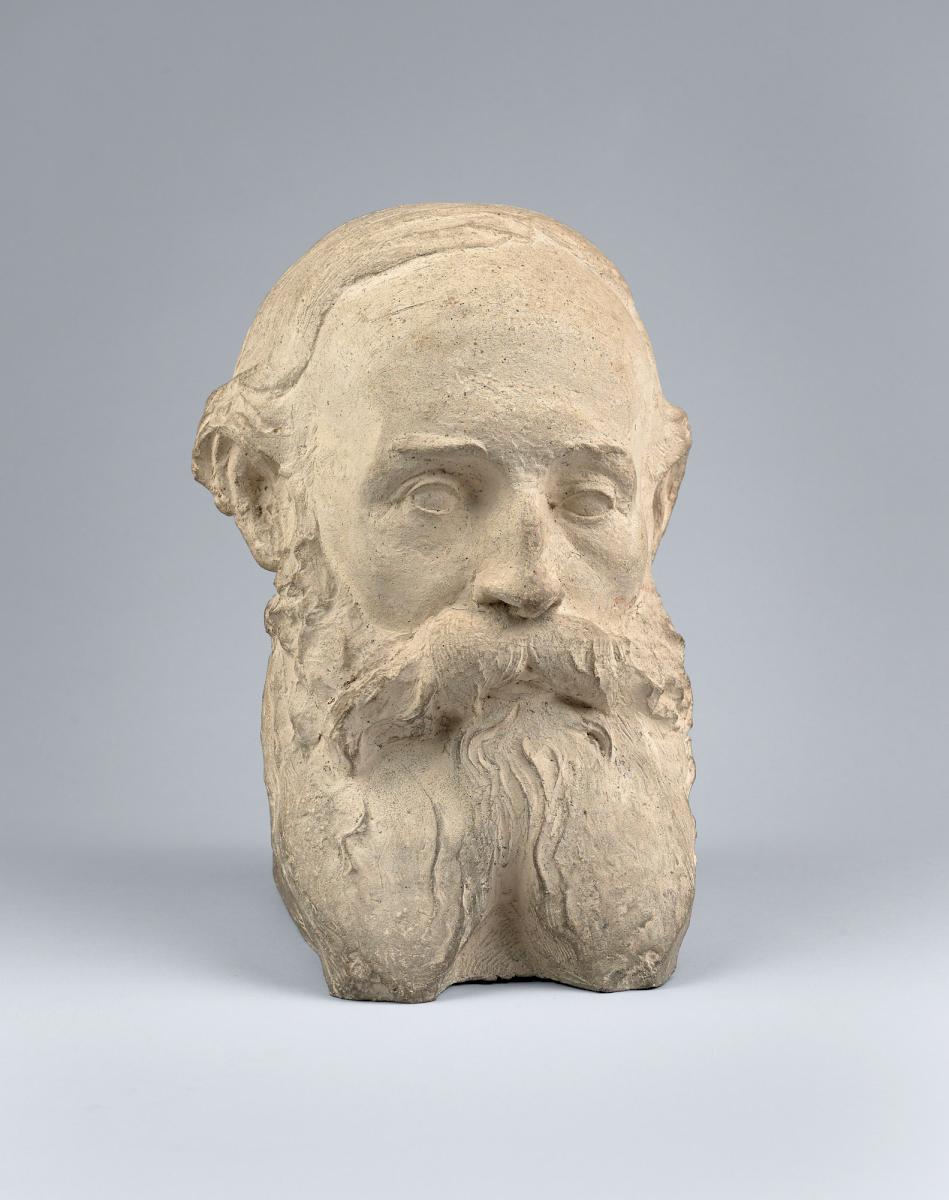 Head of a Bearded Man (Aristide Maillol ?) (Manolo, 1925)