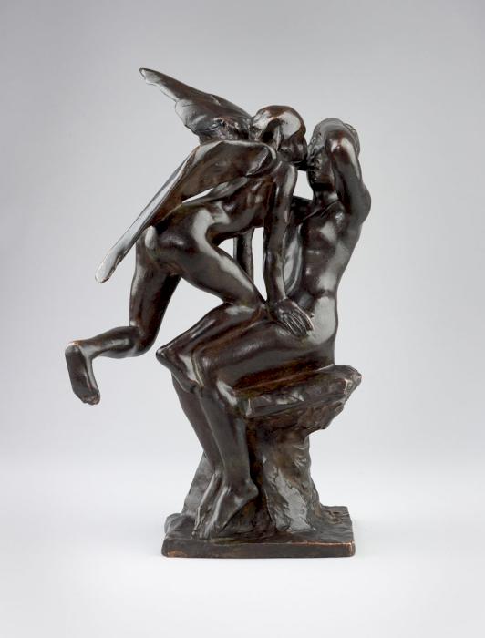 Iris éveillant une nymphe (Rodin, c.1885)