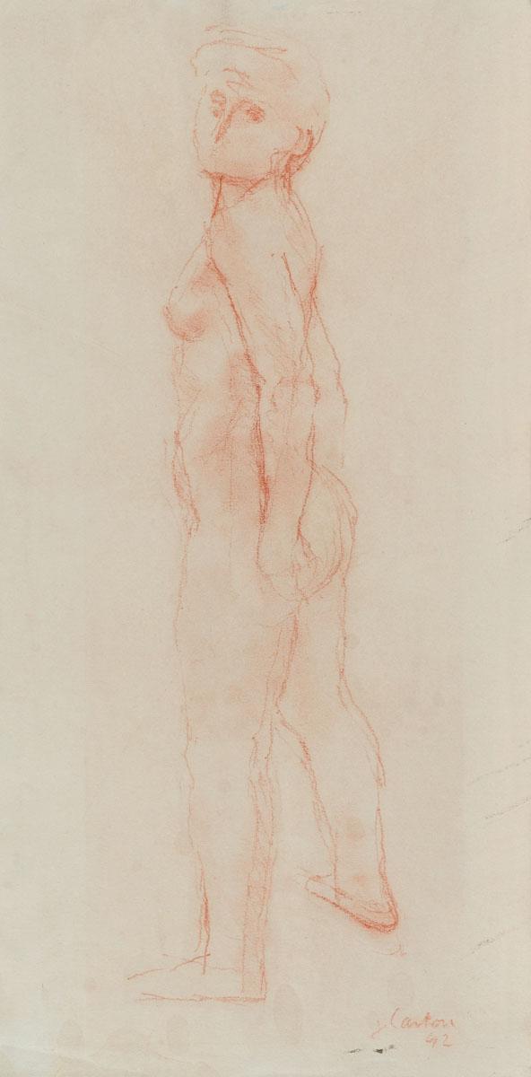 Femme debout (Carton, 1942)