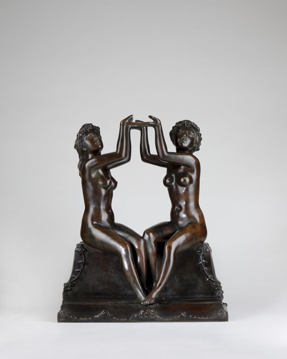 Pendule, dite Les deux sœurs (Maillol, 1904 ou avant)
