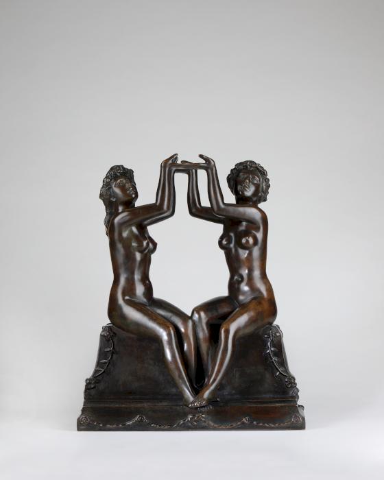 Pendule, dite Les deux sœurs (Maillol, 1904 ou avant)