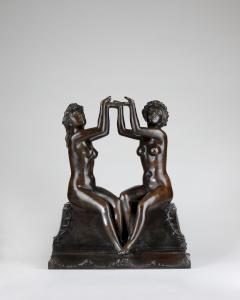 Pendule, dite Les deux sœurs (Maillol, 1904 ou avant)