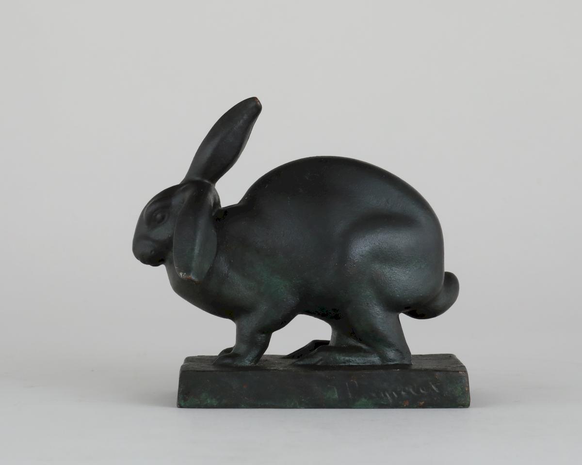 Lapin à l'oreille dressée (Poupelet, 1905-1908)